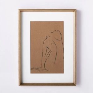 Threshold and Studio McGee Figural Sketch Framed Artwork